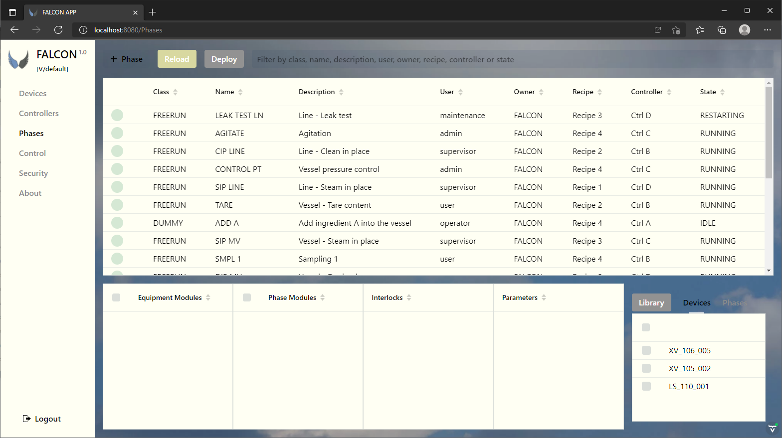 Falcon | UI